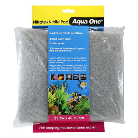 Aqua One Nitrate & Nitrite Pad Replacement Filter Media