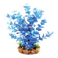 Aqua One Plastic Plant Blue Ludwigia Medium