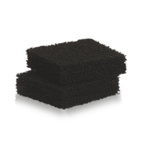 Carbon sponge close up
