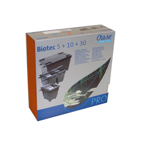 BioTec 5 + 10 + 30 Replacement Filter Media Orange Fine Foam