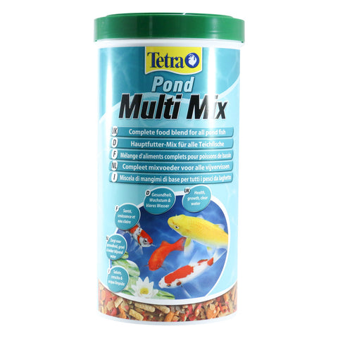  Tetra Pond Multi Mix, Complete Varied Fish Food for A